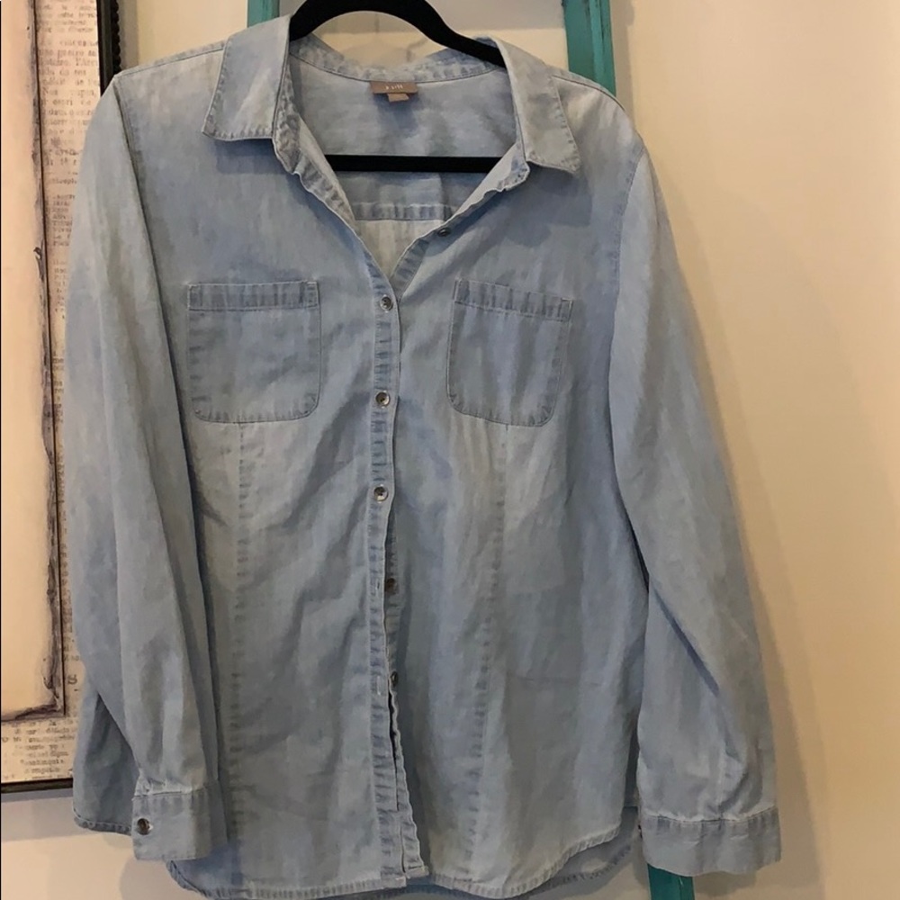 💙JJill button down💙